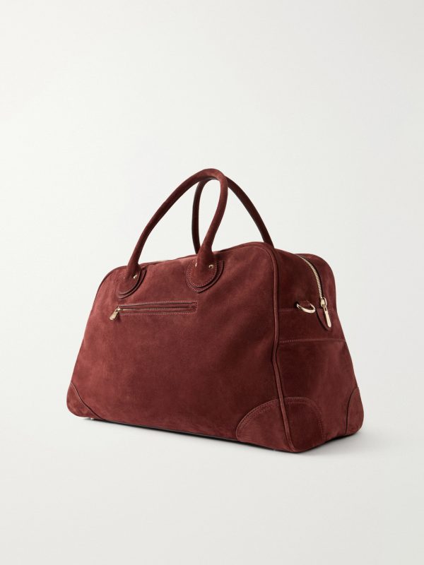 Suede Weekend Bag - BK Suede Weekend Bag - BK