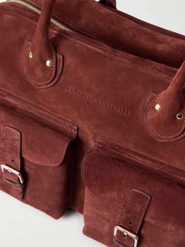 Suede Weekend Bag - CU Suede Weekend Bag - CU