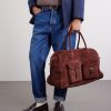 Suede Weekend Bag - FR Suede Weekend Bag - FR