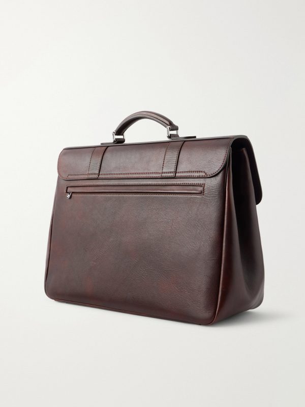Leather Briefcase - BK