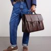 Leather Briefcase - OU