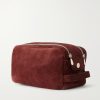 Suede Wash Bag - BK Suede Wash Bag - BK
