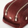 Suede Wash Bag - CU Suede Wash Bag - CU
