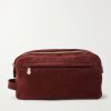 Suede Wash Bag Suede Wash Bag