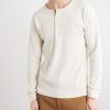 Henley Ribbed Cotton T-shirt - FR Henley Ribbed Cotton T-shirt - FR