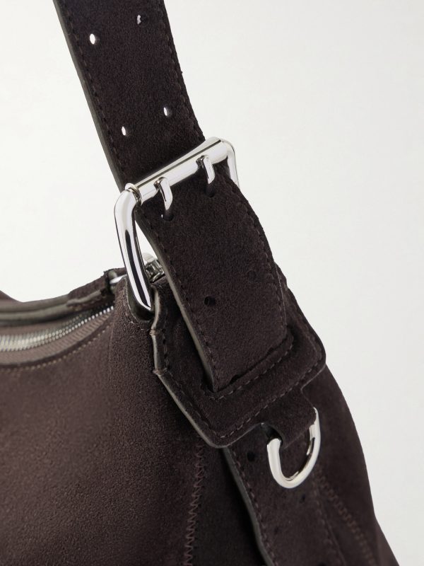 Suede Messenger Bag - CU Suede Messenger Bag - CU