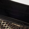 + Filt Croissant Leather-Trimmed Fishnet Messenger Bag - E1 + Filt Croissant Leather-Trimmed Fishnet Messenger Bag - E1