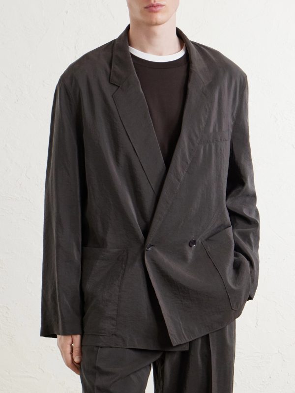 Silk-Blend Suit Jacket - FR Silk-Blend Suit Jacket - FR