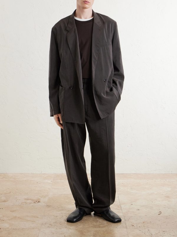 Silk-Blend Suit Jacket - OU Silk-Blend Suit Jacket - OU