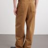 Straight-Leg Cotton-Twill Trousers - BK