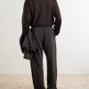 Straight-Leg Silk-Blend Suit Trousers - BK