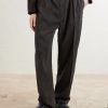 Straight-Leg Silk-Blend Suit Trousers - FR