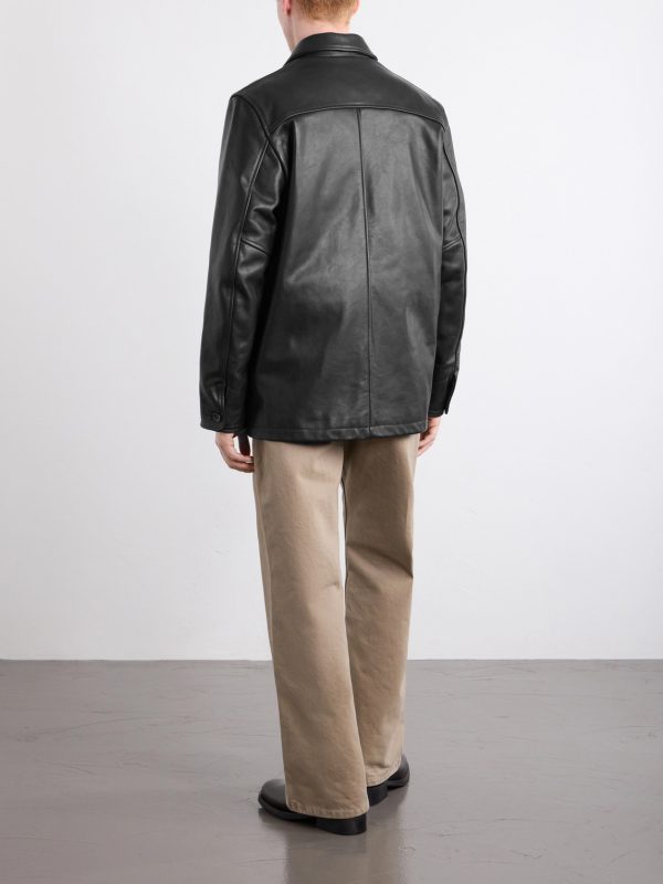 European Aniline Leather Jacket - BK European Aniline Leather Jacket - BK