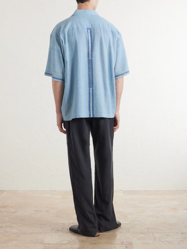 Rohit Embroidered Cotton Shirt - BK Rohit Embroidered Cotton Shirt - BK