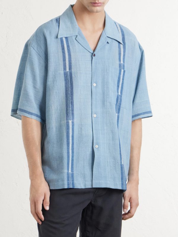 Rohit Embroidered Cotton Shirt - FR Rohit Embroidered Cotton Shirt - FR