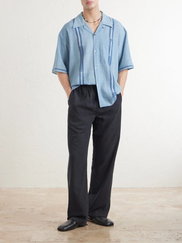 Rohit Embroidered Cotton Shirt - OU Rohit Embroidered Cotton Shirt - OU