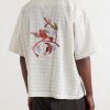Rohit Embroidered Checked Cotton Shirt - BK Rohit Embroidered Checked Cotton Shirt - BK