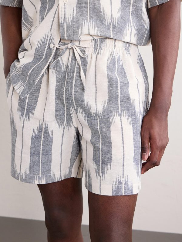 Olbia Straight-Leg Cotton Drawstring Shorts - CU