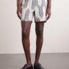 Olbia Straight-Leg Cotton Drawstring Shorts - FR
