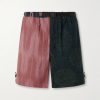 Kami Wide-Leg Belted Cotton Shorts Kami Wide-Leg Belted Cotton Shorts