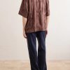 Rohit Convertible-Collar Floral-Embroidered Silk-Satin Shirt - BK