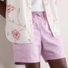 Olbia Straight-Leg Cotton Drawstring Shorts - CU