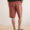 Milo Shibori Straight-Leg Printed Cotton Shorts - BK Milo Shibori Straight-Leg Printed Cotton Shorts - BK