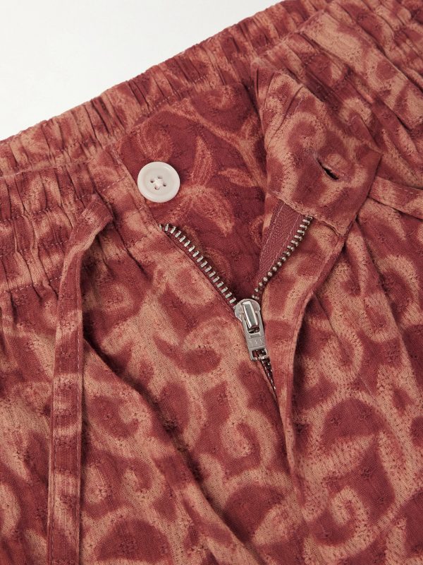 Milo Shibori Straight-Leg Printed Cotton Shorts - CU Milo Shibori Straight-Leg Printed Cotton Shorts - CU