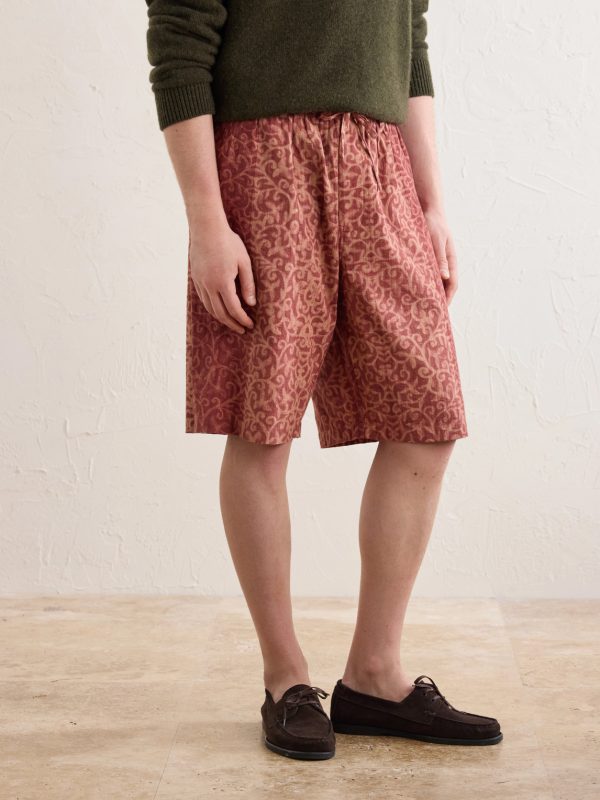 Milo Shibori Straight-Leg Printed Cotton Shorts - FR Milo Shibori Straight-Leg Printed Cotton Shorts - FR