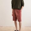 Milo Shibori Straight-Leg Printed Cotton Shorts - OU Milo Shibori Straight-Leg Printed Cotton Shorts - OU