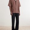 Rohit Convertible-Collar Cotton-Jacquard Shirt - OU Rohit Convertible-Collar Cotton-Jacquard Shirt - OU