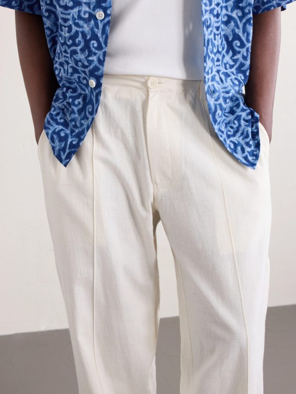 Kedar Straight-Leg Cotton Trousers - CU