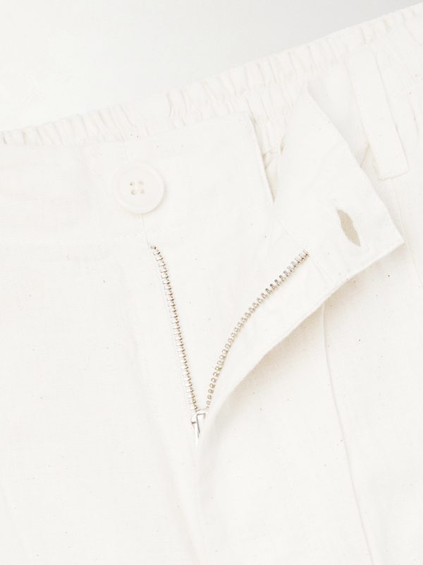 Kedar Straight-Leg Cotton Trousers - E1