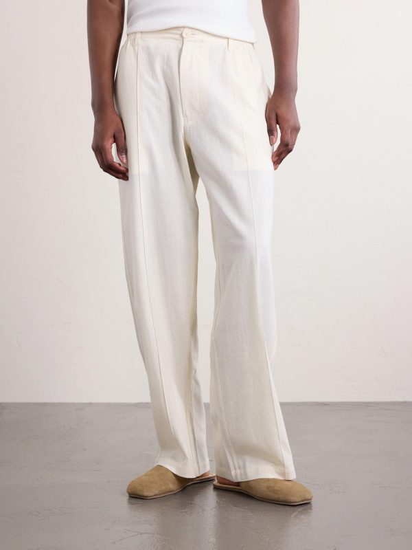 Kedar Straight-Leg Cotton Trousers - FR