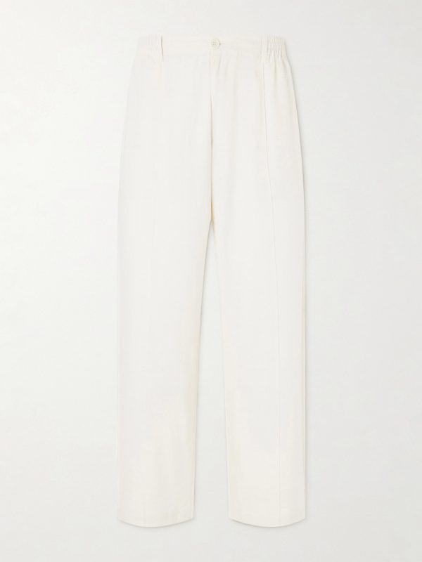 Kedar Straight-Leg Cotton Trousers
