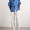 Kedar Straight-Leg Cotton Trousers - OU