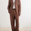 Antonio Straight-Leg Striped Cotton-Canvas Trousers - OU Antonio Straight-Leg Striped Cotton-Canvas Trousers - OU