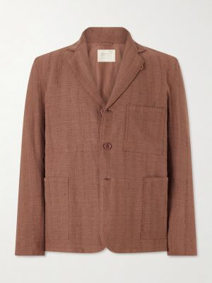 Somesh Cotton-Jacquard Suit Jacket Somesh Cotton-Jacquard Suit Jacket