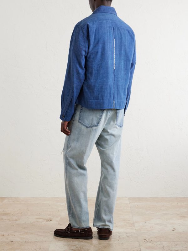 Bodhi Cotton-Jacquard Jacket - BK