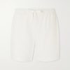Olbia Straight-Leg Cotton Drawstring Shorts
