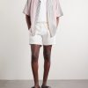 Olbia Straight-Leg Cotton Drawstring Shorts - OU