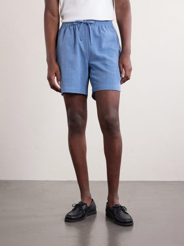 Olbia Straight-Leg Cotton Drawstring Shorts - FR Olbia Straight-Leg Cotton Drawstring Shorts - FR