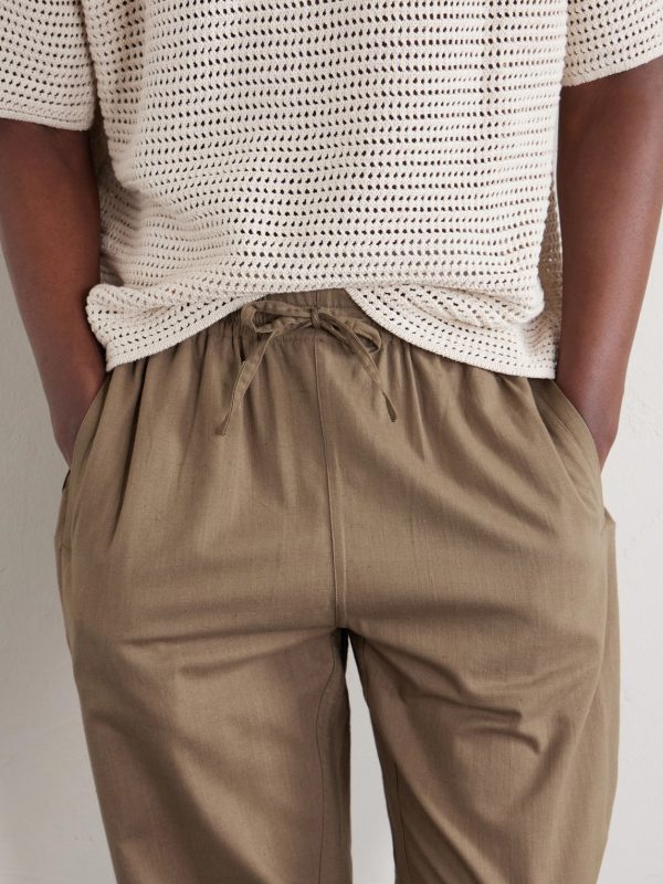 Roy Straight-Leg Cotton Trousers - CU Roy Straight-Leg Cotton Trousers - CU