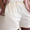Olbia Straight-Leg Cotton Drawstring Shorts - CU Olbia Straight-Leg Cotton Drawstring Shorts - CU