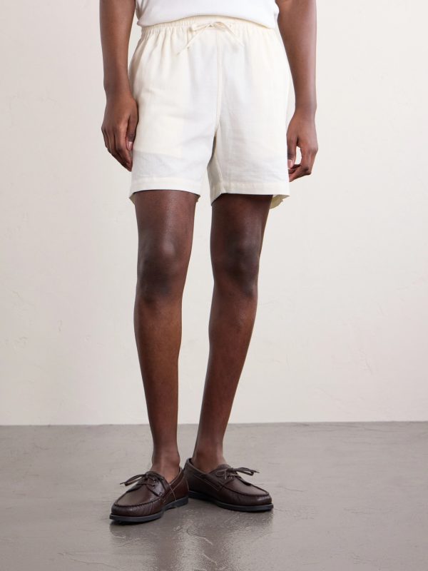 Olbia Straight-Leg Cotton Drawstring Shorts - FR Olbia Straight-Leg Cotton Drawstring Shorts - FR