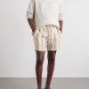 Olbia Straight-Leg Striped Cotton Drawstring Shorts - OU Olbia Straight-Leg Striped Cotton Drawstring Shorts - OU