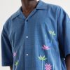 Rohit Embroidered Cotton Shirt - CU