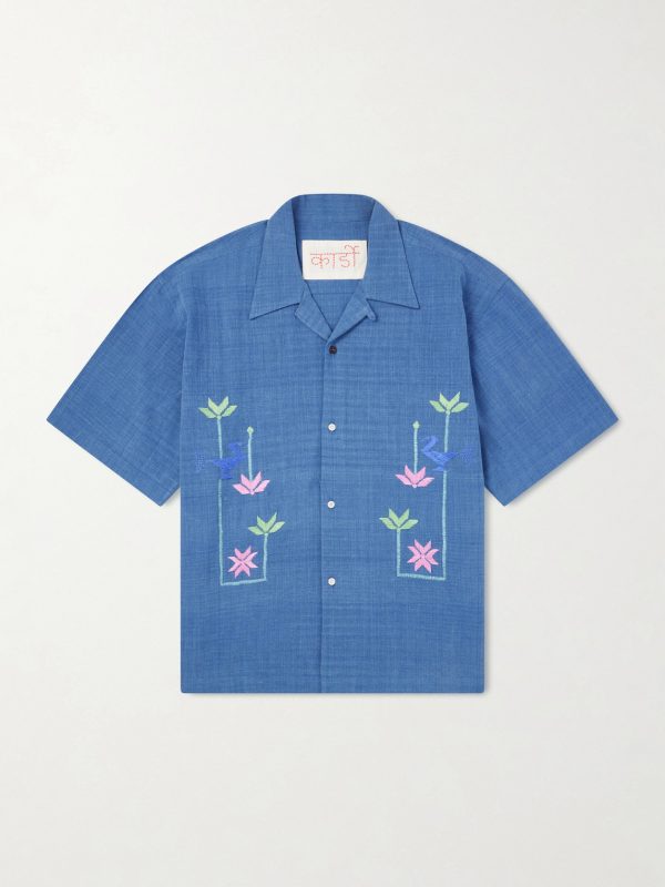 Rohit Embroidered Cotton Shirt