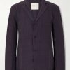 Somesh Checked Cotton Suit Jacket Somesh Checked Cotton Suit Jacket