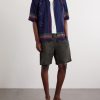 Rohit Camp-Collar Striped Cotton Shirt - OU Rohit Camp-Collar Striped Cotton Shirt - OU
